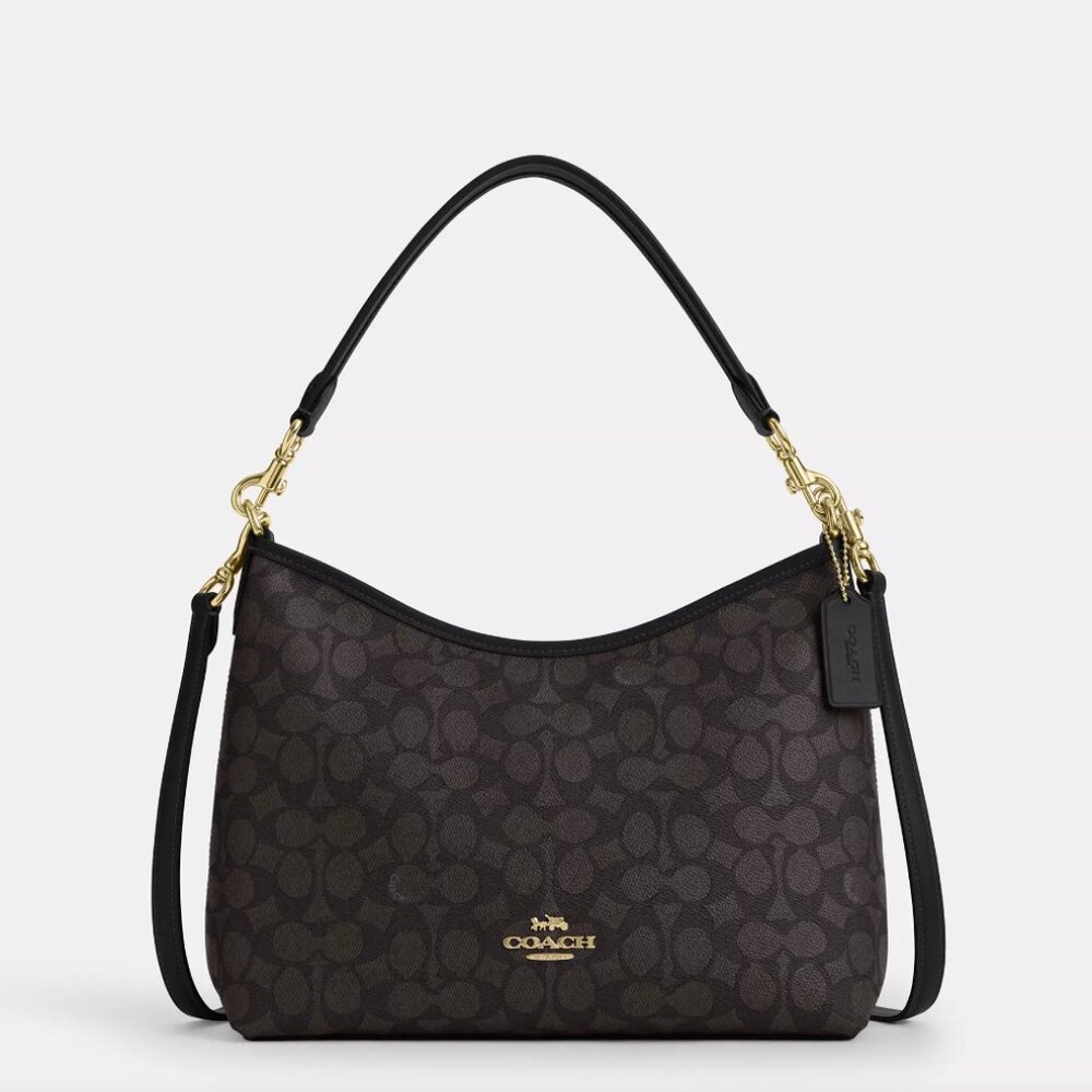 Laurel Shoulder Bag In Signature Canvas